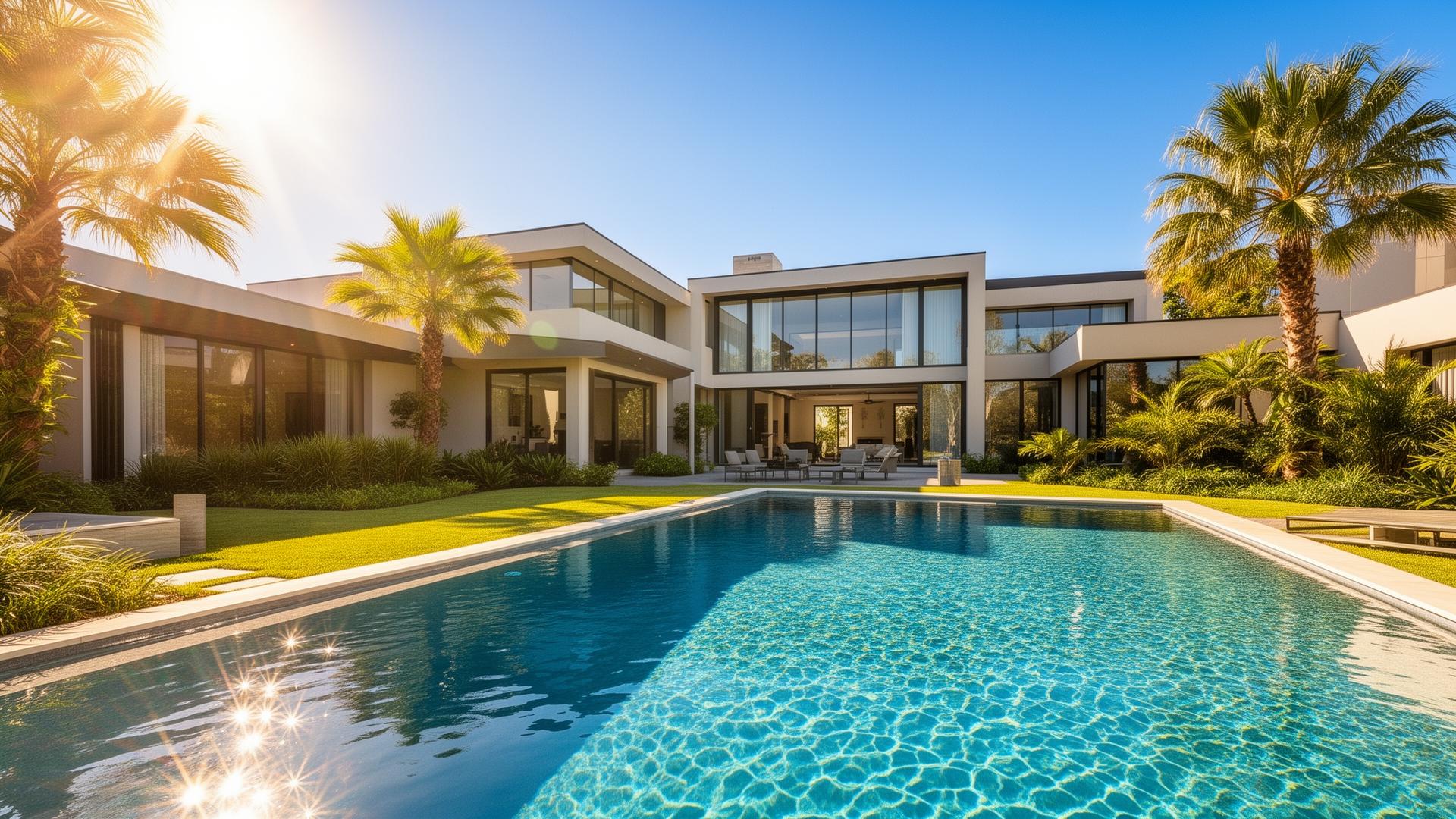Luxury modern home designed and built by Vemcorp Developments